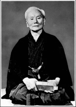 Portrait von Karate-Meister Gichin Funakoshi